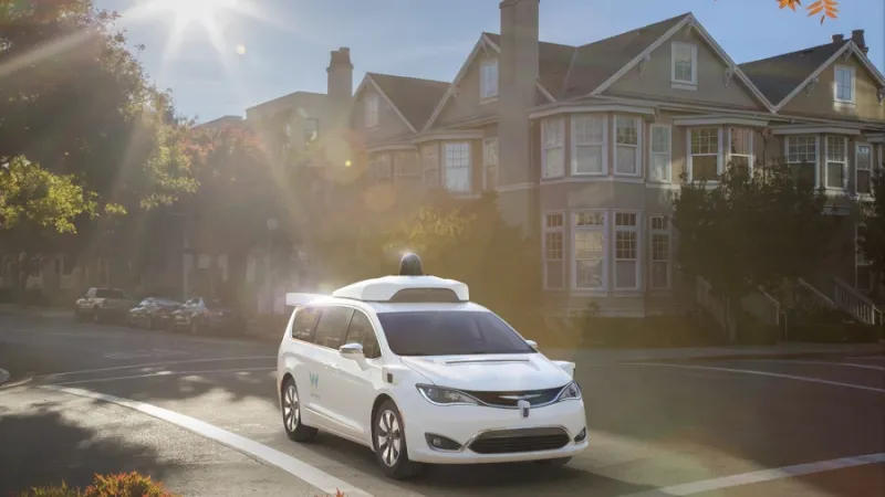 Waymo minivan. Foto: Waymo