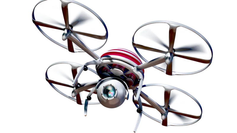 Multirootor-kopter. Foto: Alexander Lesnitsky / (CC) Pixabay