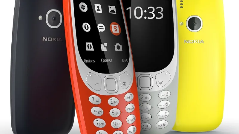Uus Nokia 3310 tuleb piiratud koguses müügile mais 2017. Foto: Nokia