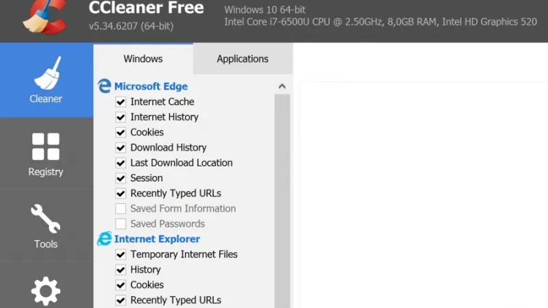 CCleaner.