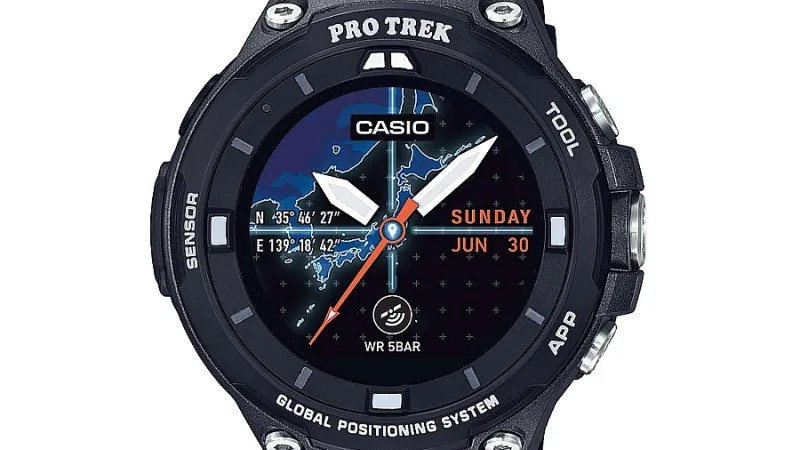 Casio nutikell Android Wear´iga.