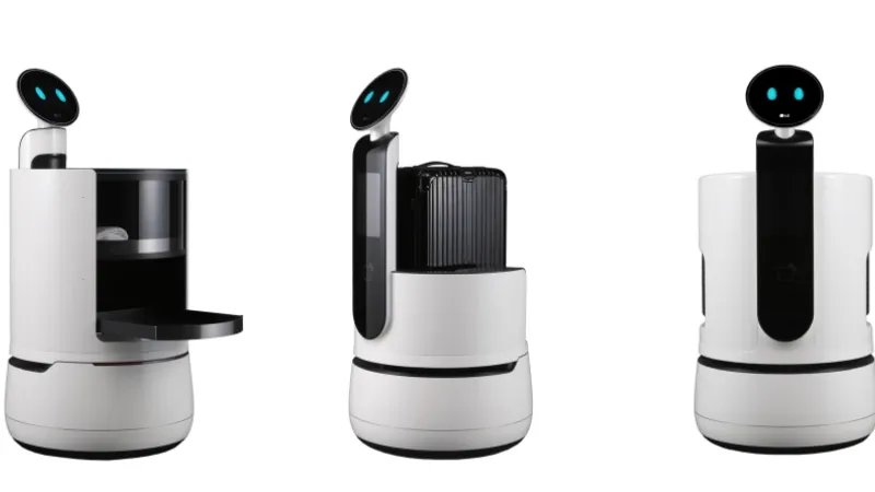 LG teenindusrobotid.