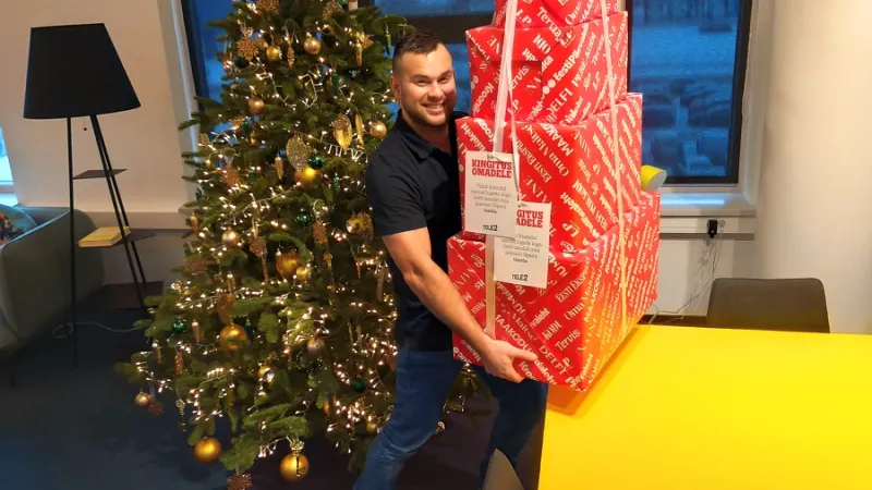 Foto: Silver Tilk. Fotol Siim Lääts, Tele2 partnervõrgu müügijuht.