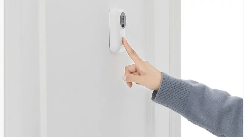 Xiaomi tehisintellektiga näotuvastusega uksekell.