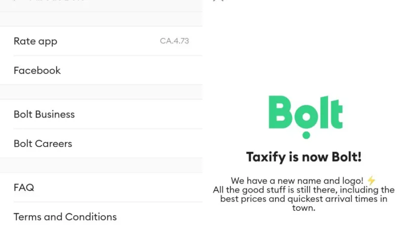 Taxify - Bolt