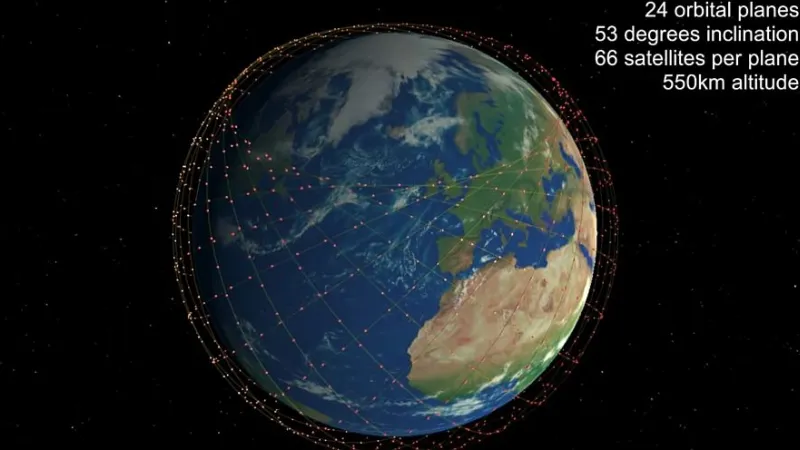 Starlink. (C) SpaceX