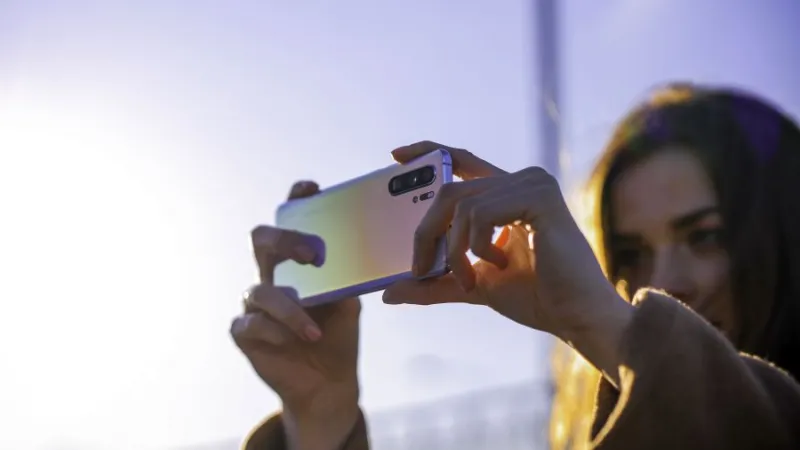 Huawei telefon.