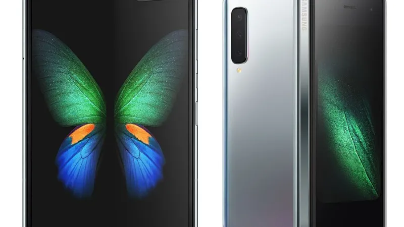Samsung Galaxy Fold, kokkuvolditav telefon.