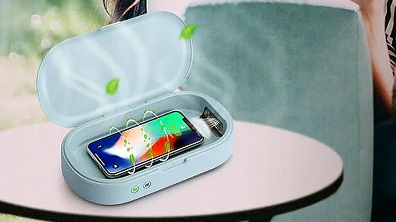Mobiili desinfitseerimiskapsel.