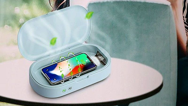 Mobiili desinfitseerimiskapsel.