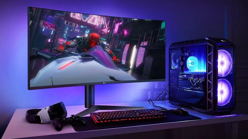 LG mängurimonitor.