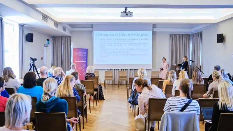 Startup Estonia, Tallinna Ülikooli ning Haridus- ja Noorteameti algatatud koosloomeprogrammi lõpuseminar. Fotod: Hendrik Osula