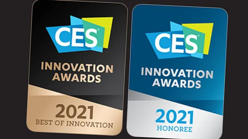 CES 2021 auhinnad.