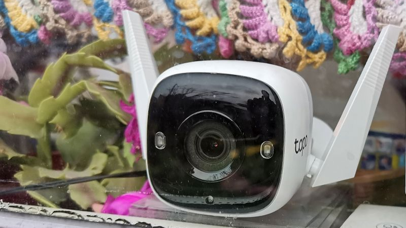 TP-Link Tapo C310 IP kaamera töös. 