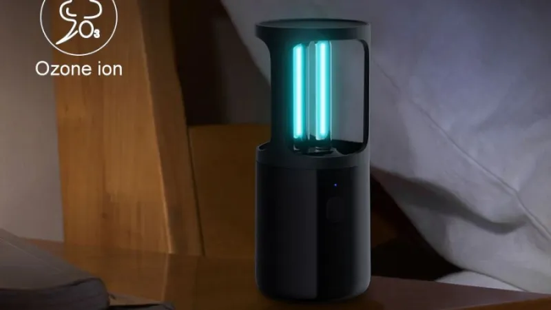 UV lamp.