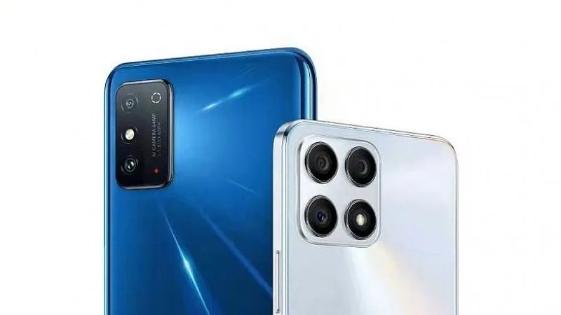 Honor X30 Max (vasakul).
