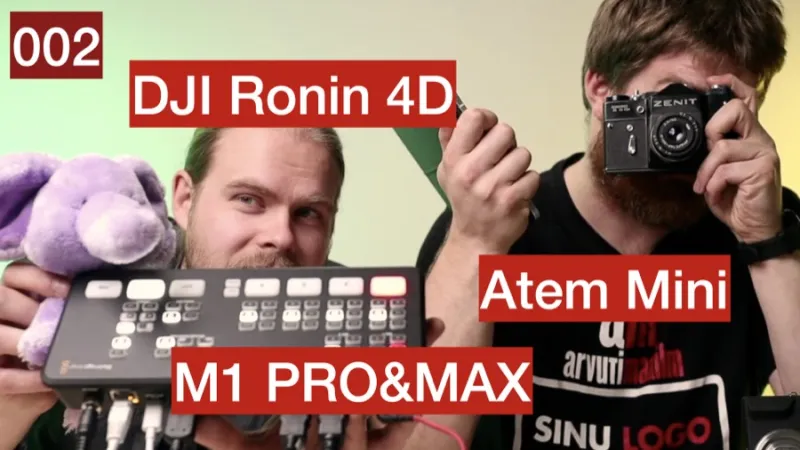 Arvutimaailm, uudised, M1 Pro, M1 Max, DJI Ronin 4D, Atem Mini