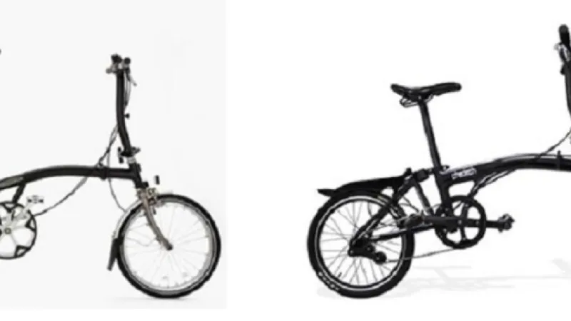 Brompton vs Chedech.