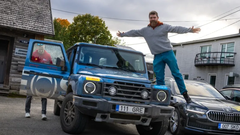 Eesti Autogala Proovisõidupäev Marko Habicht Ineos Grenadiere