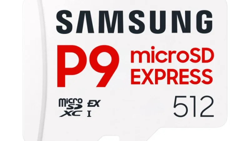Samsungi microSD kaart