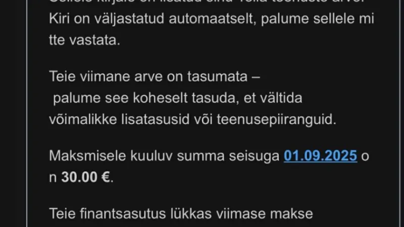 Petukiri Telia nimel