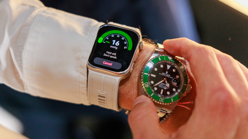 Huawei Watch D3 vererõhu mõõtmine